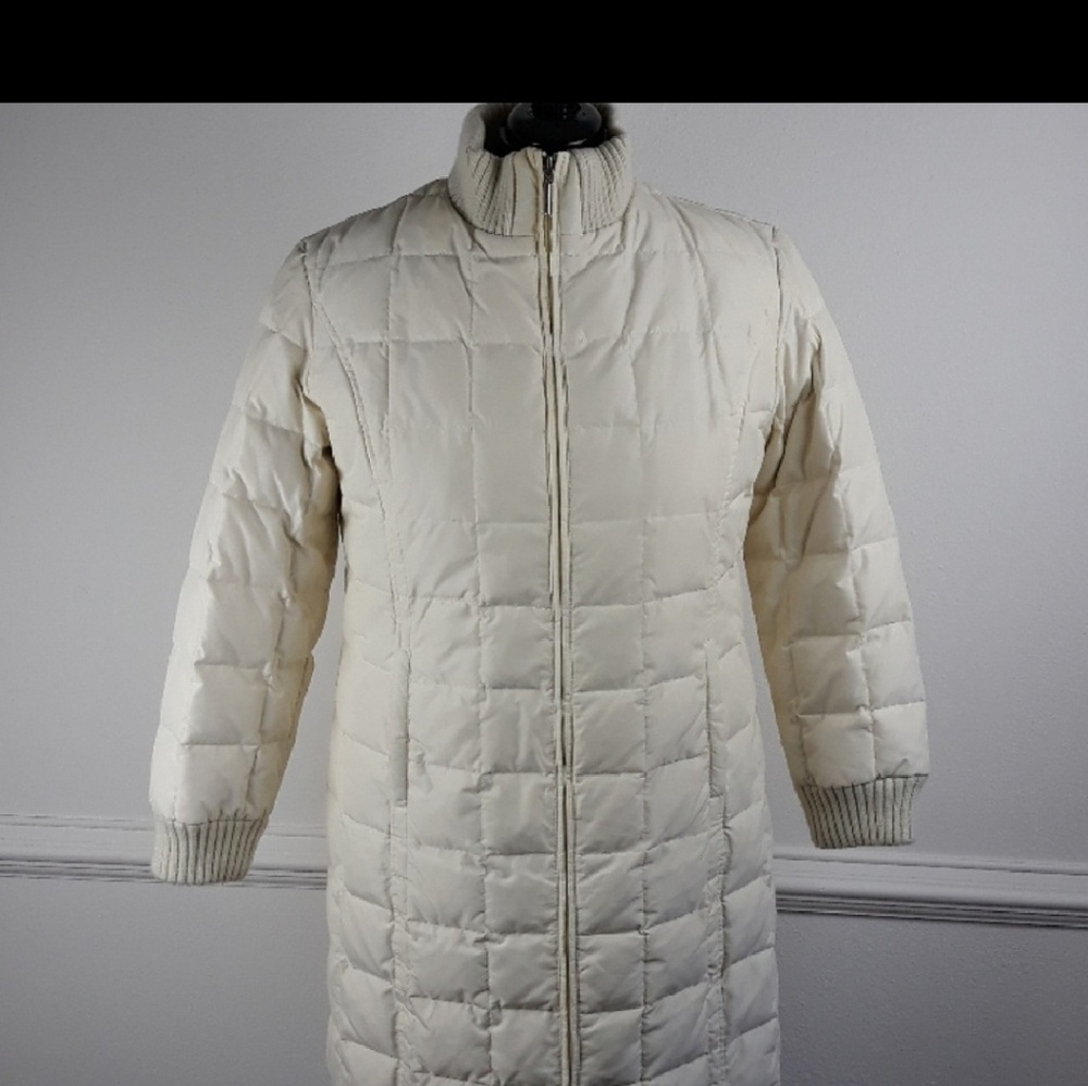 EUC OFF WHITE DANA BUCHMAN COAT SZ. XL
